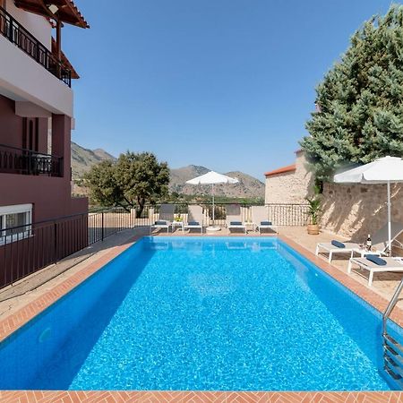 Villa Kermes Heated Pool Kournás Zewnętrze zdjęcie